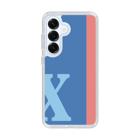 Slim Protection Case［ Original - initial color line - X blue ］