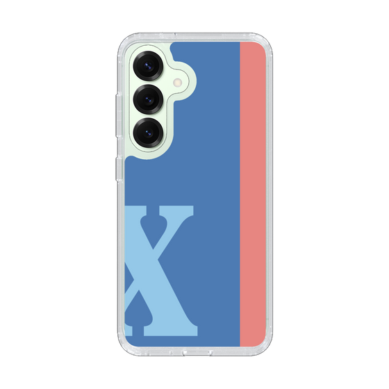Slim Protection Case［ Original - initial color line - X blue ］