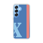 Slim Protection Case［ Original - initial color line - X blue ］