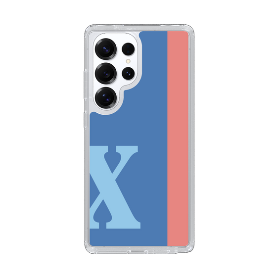 Slim Protection Case［ Original - initial color line - X blue ］