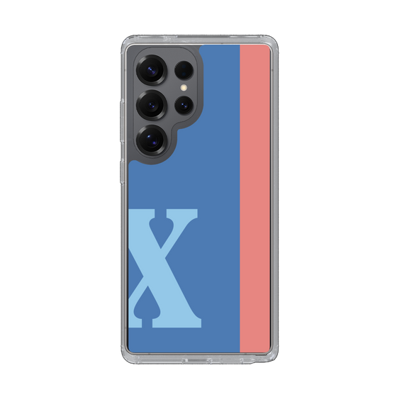 Slim Protection Case［ Original - initial color line - X blue ］