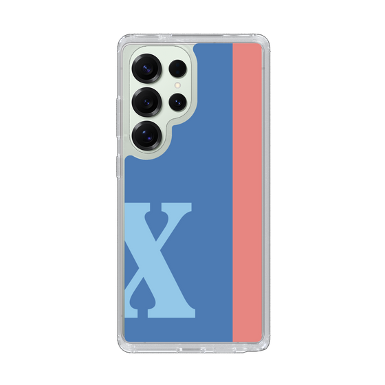Slim Protection Case［ Original - initial color line - X blue ］