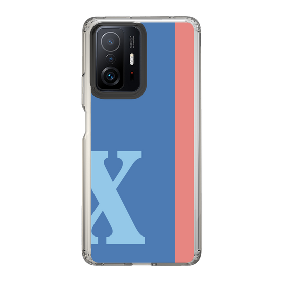 Slim Protection Case［ Original - initial color line - X blue ］