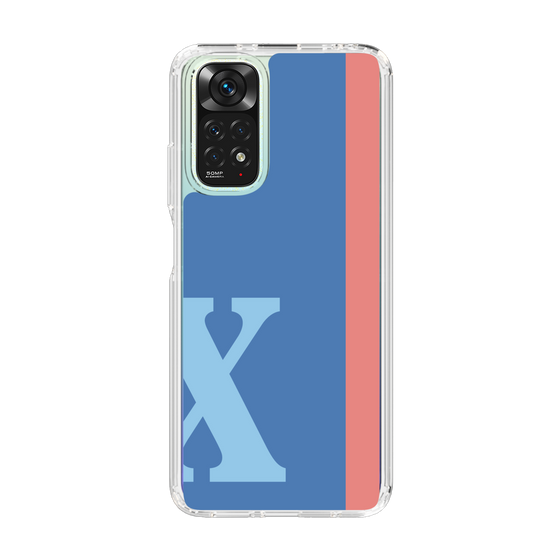 Slim Protection Case［ Original - initial color line - X blue ］