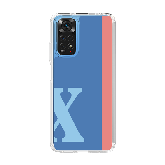 Slim Protection Case［ Original - initial color line - X blue ］