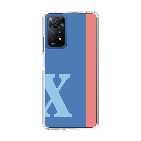 Slim Protection Case［ Original - initial color line - X blue ］