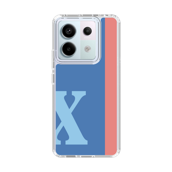 Slim Protection Case［ Original - initial color line - X blue ］