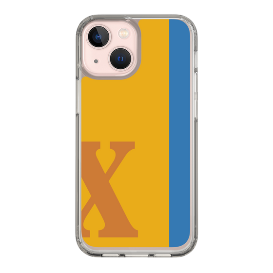 Slim Protection Case［ Original - initial color line - X orange ］