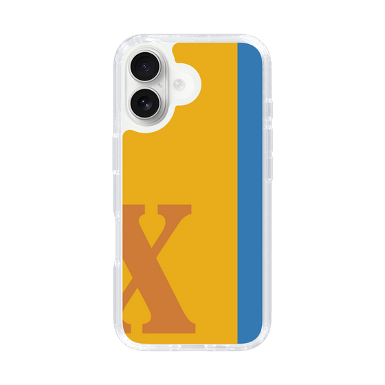 Slim Protection Case［ オリジナル - initial color line - X orange ］