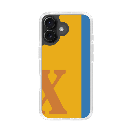 Slim Protection Case［ オリジナル - initial color line - X orange ］