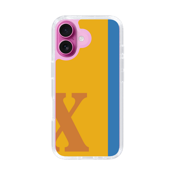 Slim Protection Case［ オリジナル - initial color line - X orange ］