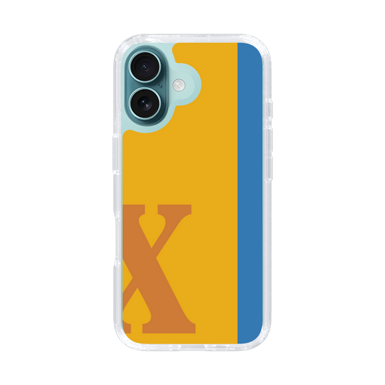 Slim Protection Case［ オリジナル - initial color line - X orange ］