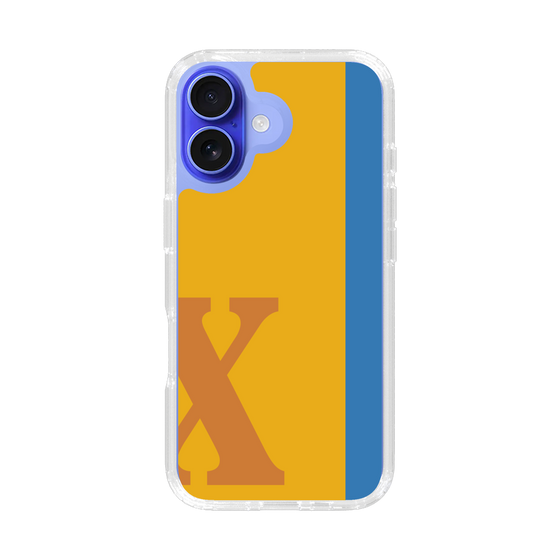 Slim Protection Case［ オリジナル - initial color line - X orange ］
