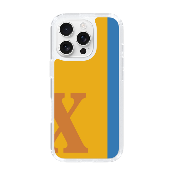 Slim Protection Case［ オリジナル - initial color line - X orange ］