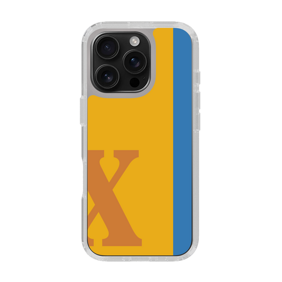 Slim Protection Case［ オリジナル - initial color line - X orange ］