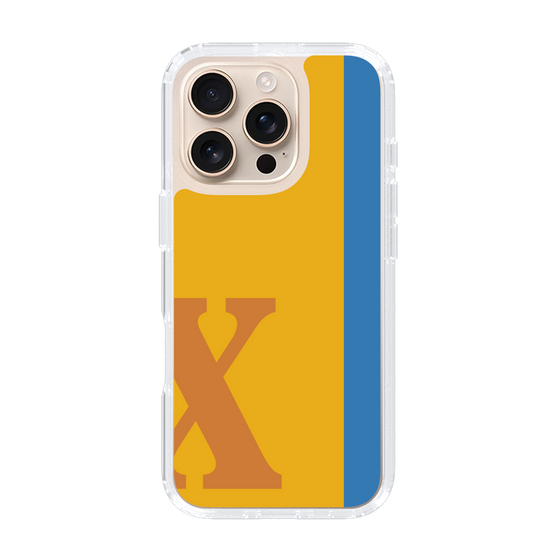 Slim Protection Case［ オリジナル - initial color line - X orange ］
