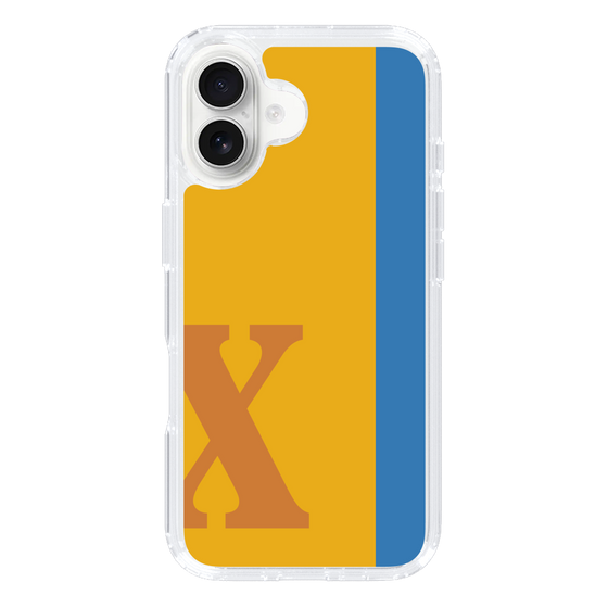 Slim Protection Case［ オリジナル - initial color line - X orange ］