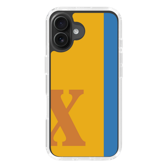 Slim Protection Case［ オリジナル - initial color line - X orange ］