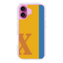 Slim Protection Case［ オリジナル - initial color line - X orange ］