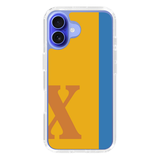 Slim Protection Case［ オリジナル - initial color line - X orange ］
