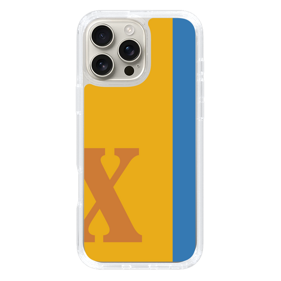 Slim Protection Case［ オリジナル - initial color line - X orange ］