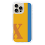 Slim Protection Case［ オリジナル - initial color line - X orange ］