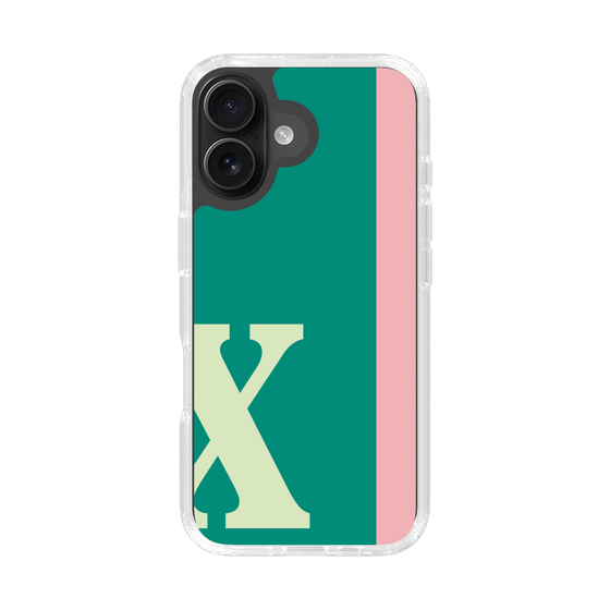 Slim Protection Case［ オリジナル - initial color line - X green ］