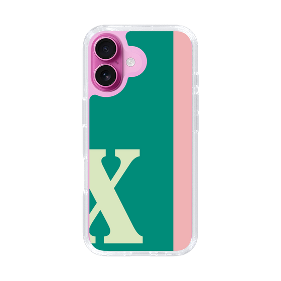Slim Protection Case［ オリジナル - initial color line - X green ］