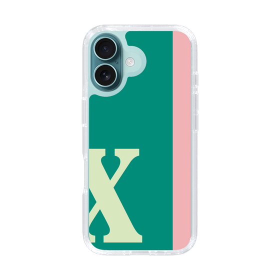 Slim Protection Case［ オリジナル - initial color line - X green ］