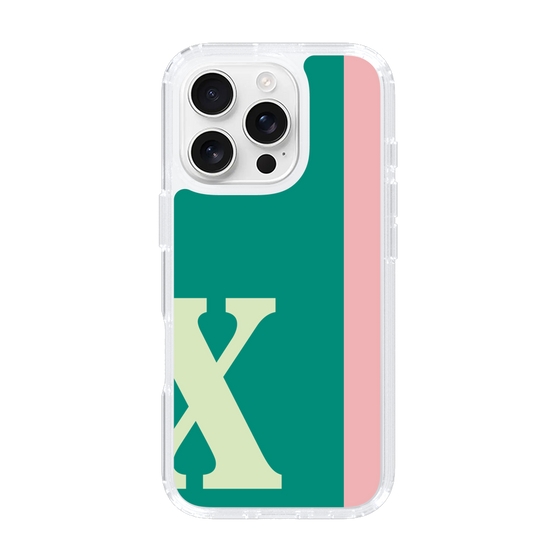 Slim Protection Case［ オリジナル - initial color line - X green ］