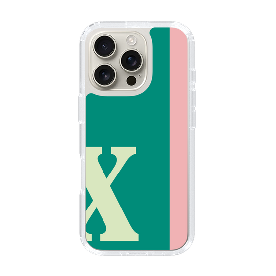 Slim Protection Case［ オリジナル - initial color line - X green ］