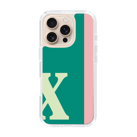 Slim Protection Case［ オリジナル - initial color line - X green ］