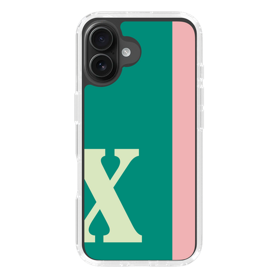Slim Protection Case［ オリジナル - initial color line - X green ］