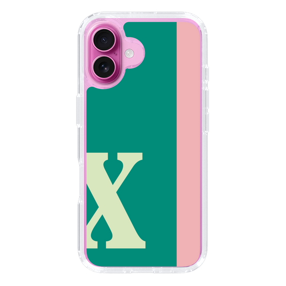Slim Protection Case［ オリジナル - initial color line - X green ］