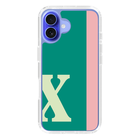 Slim Protection Case［ オリジナル - initial color line - X green ］