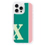 Slim Protection Case［ オリジナル - initial color line - X green ］