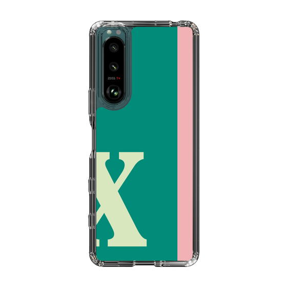 Slim Protection Case［ Original - initial color line - X green ］