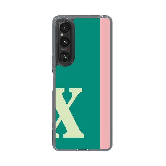 Slim Protection Case［ Original - initial color line - X green ］