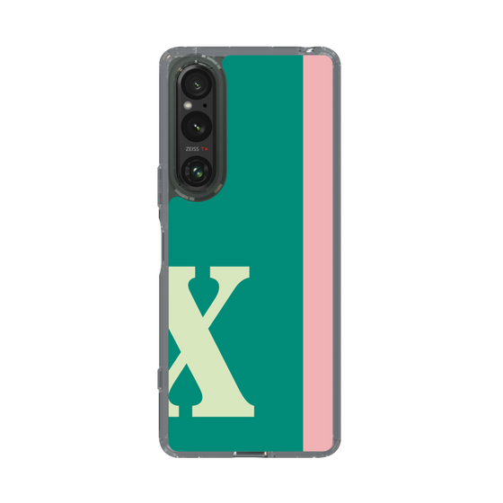 Slim Protection Case［ Original - initial color line - X green ］