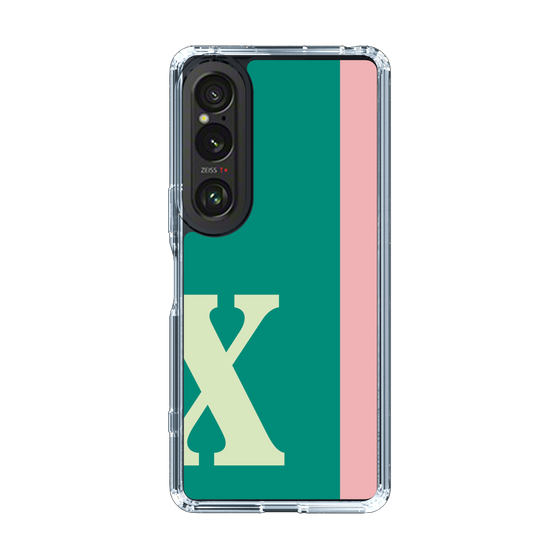 Slim Protection Case［ Original - initial color line - X green ］