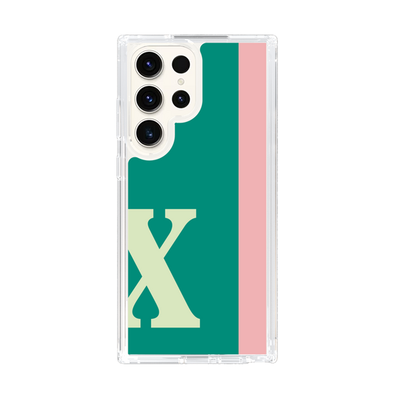Slim Protection Case［ Original - initial color line - X green ］