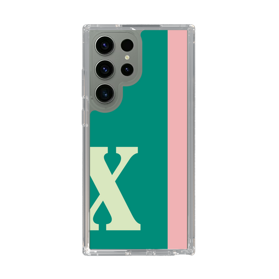 Slim Protection Case［ Original - initial color line - X green ］