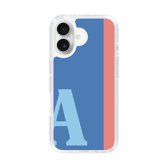 Slim Protection Case［ オリジナル - initial color line - A blue ］