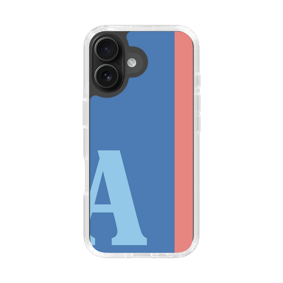 Slim Protection Case［ オリジナル - initial color line - A blue ］