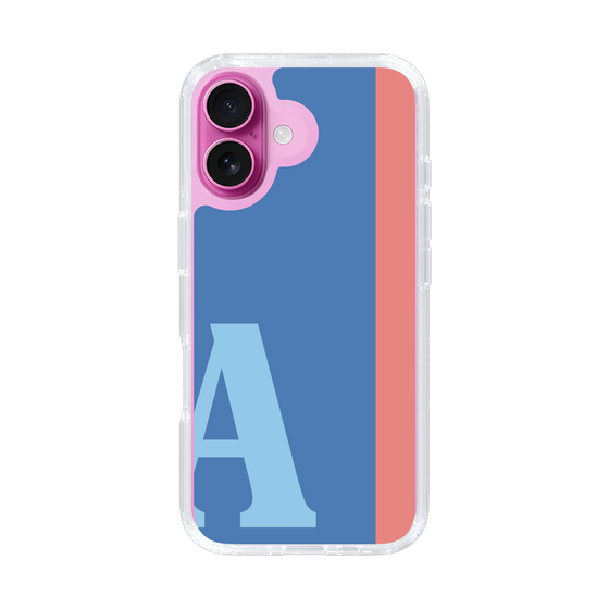 Slim Protection Case［ オリジナル - initial color line - A blue ］