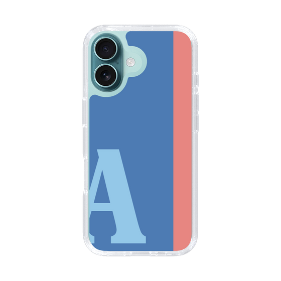 Slim Protection Case［ オリジナル - initial color line - A blue ］