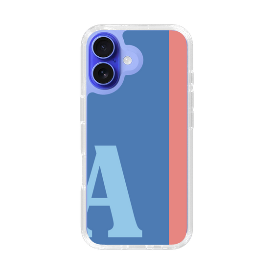 Slim Protection Case［ オリジナル - initial color line - A blue ］