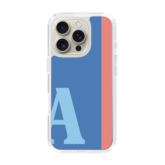 Slim Protection Case［ オリジナル - initial color line - A blue ］