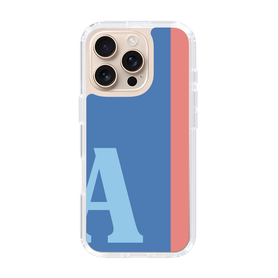 Slim Protection Case［ オリジナル - initial color line - A blue ］
