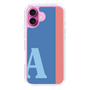 Slim Protection Case［ オリジナル - initial color line - A blue ］